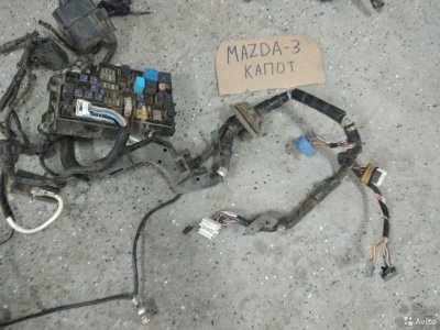 Проводка подкапотная Mazda 3 1.6 акп 2009-2013