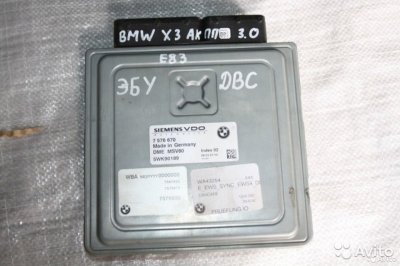 Эбу двс BMW X3 E83 2004-2010 3.0