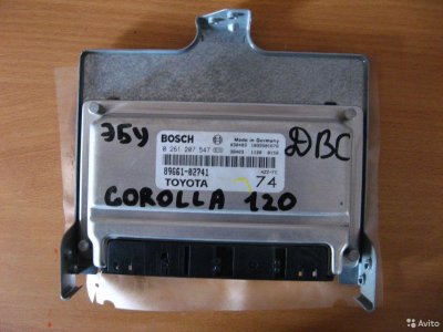 Эбу двс 1.4 МКПП toyota Corolla 120 2001-2006