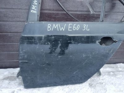 Дверь задняя левая б/у BMW E60 2004-2010