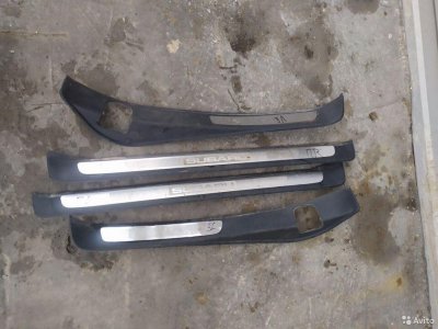 Накладки на пороги Subaru Legasy B13 2003-2009