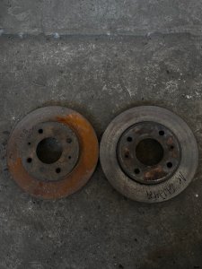 Диск тормозной Mitsubishi Galant 2001 8