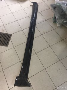 Накладка порога Toyota Land Cruiser