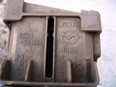 Форсунка омывателя фары L Mazda 6 2007-2012