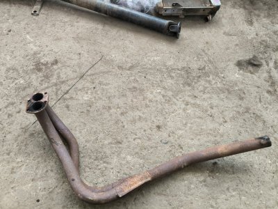 Приемная труба глушителя лада 2103 1980 седан
