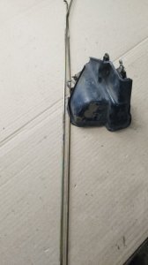 Замок боковой двери Mercedes-Benz w123 1984
