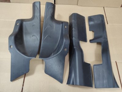 Накладка на порог салона Mitsubishi Outlander 2008 XL
