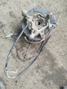 Кулак поворотный Nissan Murano 2005 Z50