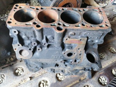 Блок двигателя Volkswagen дефект T4
