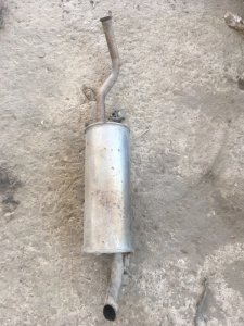 Задняя часть глушителя Toyota Prius 1998 NHW10