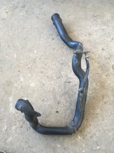 Патрубок интеркулера Peugeot 406 1999 8B