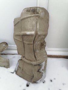 Кожух глушителя Лада Ларгус