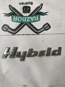Эмблема Toyota Prius 1998 NHW10