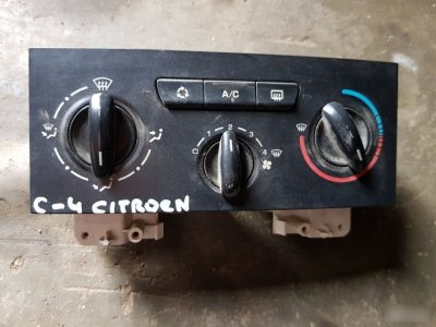 Блок управления печкой Citroen C4