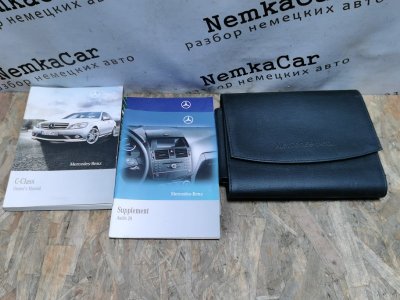 Папка для сервисной книжки Mercedes C-Class W204 2010 C180 CGI
