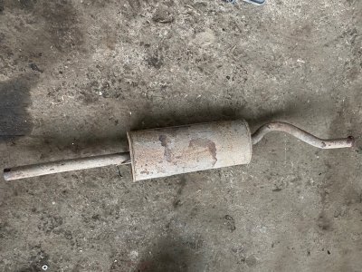Глушитель в сборе лада 2110 1998 седан