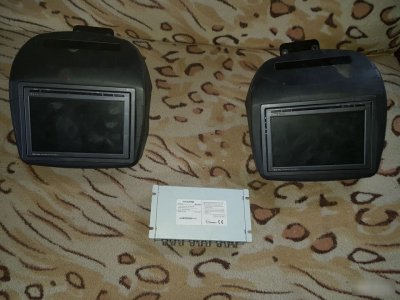 Мониторы в подголовники Hyundai Santa Fe TM