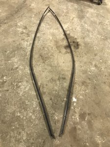 Молдинг крыши ПАРА Mercedes C-Class 2000 W203