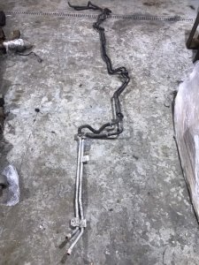 Трубки заднего отопителя Mercedes Vito 2005 639