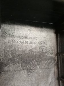 Накладка на крыло Mercedes Vito 2008 639