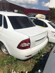 Задняя часть кузова Lada Priora 2011