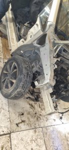 Передняя правая четверть Opel Corsa D 2008