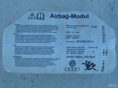 Модуль подушки безопасности Audi A8 D3