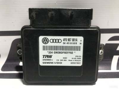 Блок управления стояночным тормозом Audi A6 С6