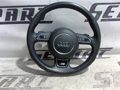 Руль с подрулевыми лепестками Audi A5 2013 8T