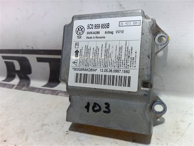 Блок управления подушками безопасности Skoda YETI 2012