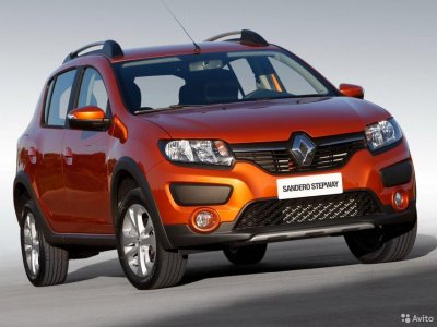 Бампер передний Сандеро Sandero Stepway с 2014