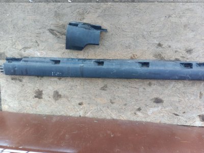 Накладка на порог Volkswagen Passat 2012 B7