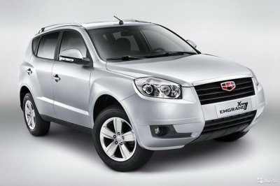 Бампер передний Geely Emgrand X7