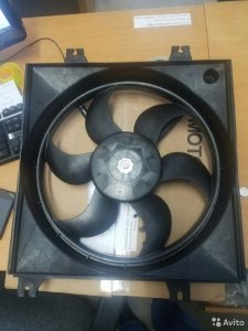 Вентилятор охлаждения Hyundai Accent Хендай Акцент