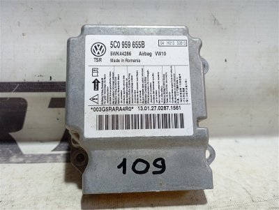 Блок управления подушками безопасности Skoda YETI 2011