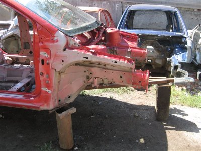 Четверть передняя правая Ford Focus 2007 хэтчбек
