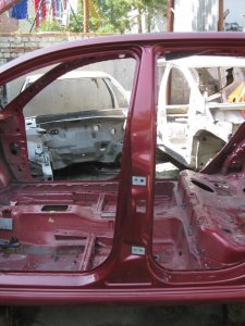 Стойка кузовная центральная Skoda Fabia 2007 универсал