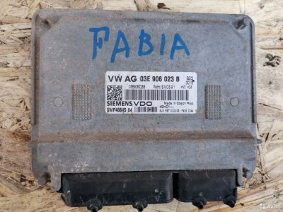 Эбу двс Skoda Fabia 2 BZG236599 2009