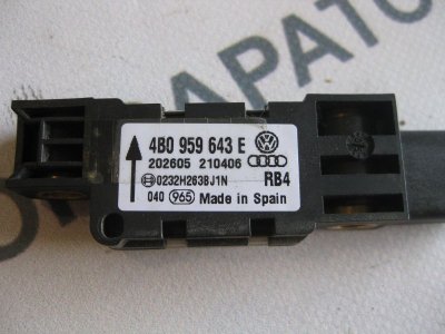 Датчик AIR BAG Volkswagen Touareg 2006 Кроссовер