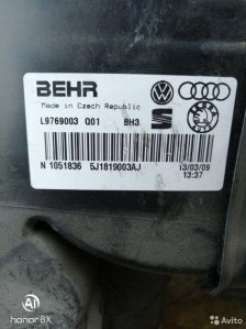 Корпус печки Skoda Fabia 2 BZG236599 2009