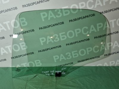 Стекло двери Peugeot 206 2007 седан
