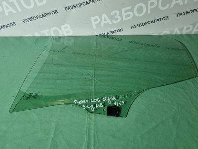 Стекло двери Peugeot 206 2007 седан