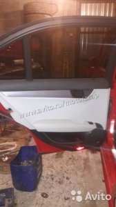Обшивка задней левой двери (карта) Mercedes-Benz C-Class 2010 W204