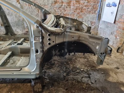 Четверть кузовная Citroen C5 2002 хэтчбек
