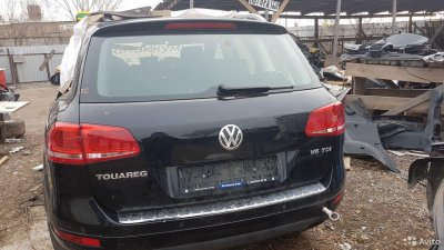 Глушитель насадка Volkswagen touareg nf 3.0 пневмо