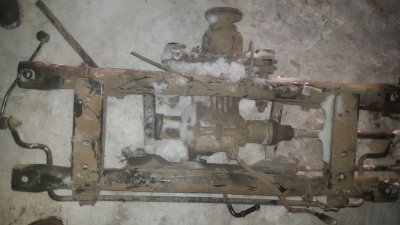Балка задня Renault Duster 2010 2008 - 2012