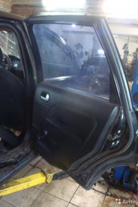 Дверь задняя правая форд фиеста 2001-2008