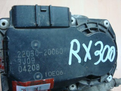 Заслонка дроссельная электрическая Lexus RX 300