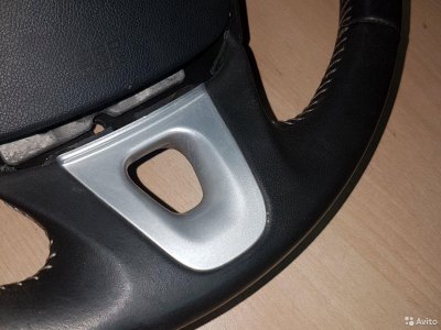 Кожанный Руль с airbag Renault Fluence 2013г