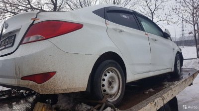 Балка задняя под барабан Hyundai Solaris 1 rio 3